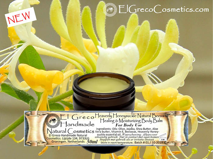 Honeysuckle Antiseptic Healing Cream & Tolerance Control for Skin: Soothing Recovery Cream honeysucle-natural-healing-cream00